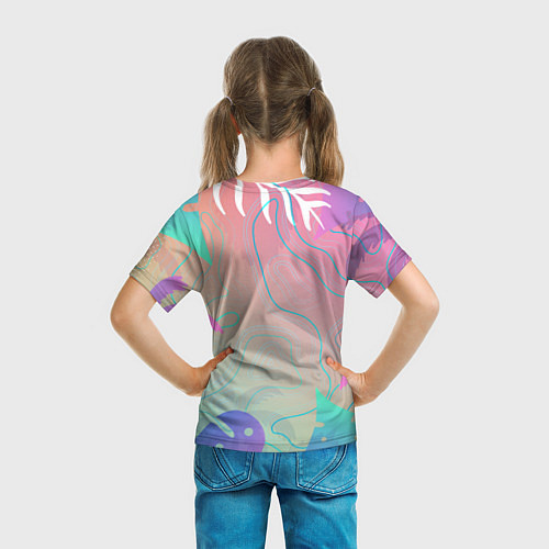 Детская футболка Черепальма / 3D-принт – фото 6