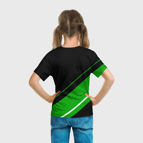 Детская футболка RENAULT РЕНО / 3D-принт – фото 6