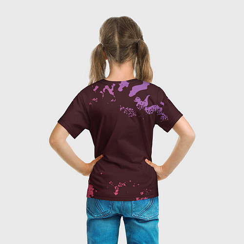 Детская футболка FIVE NIGHTS AT FREDDYS - БОННИ / 3D-принт – фото 6