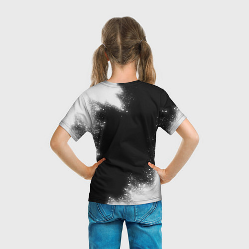 Детская футболка ТОЙОТА Краска / 3D-принт – фото 6