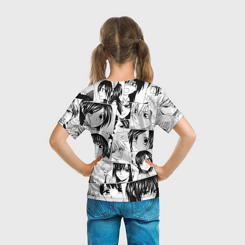 Детская футболка ПРЕЗИДЕНТ СТУДСОВЕТА ГОРНИЧНАЯ Pattern / 3D-принт – фото 6