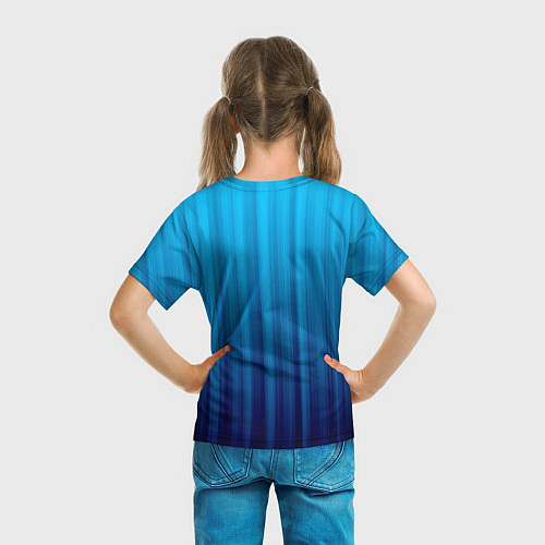 Детская футболка DAEWOO спорт / 3D-принт – фото 6