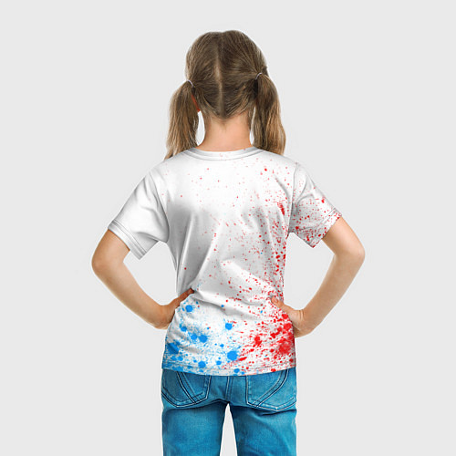 Детская футболка RUSSIA - ГЕРБ - Арт / 3D-принт – фото 6