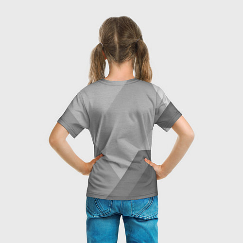 Детская футболка JAGUR геометрия фигуры / 3D-принт – фото 6