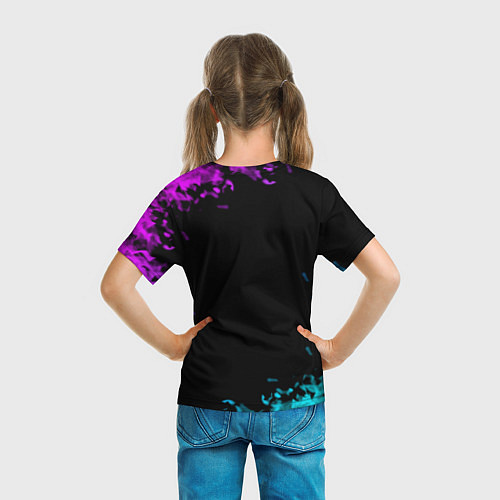 Детская футболка Adele neon / 3D-принт – фото 6