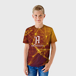 Футболка детская Architects, цвет: 3D-принт — фото 2