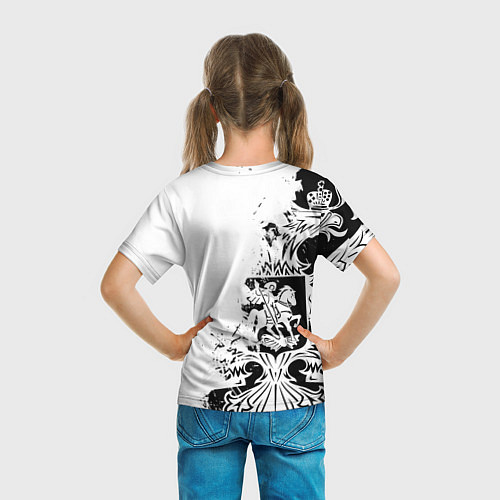 Детская футболка ОЛЕГ ГЕРБ / 3D-принт – фото 6