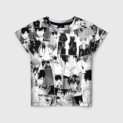 Футболка детская Psycho Pass pattern, цвет: 3D-принт