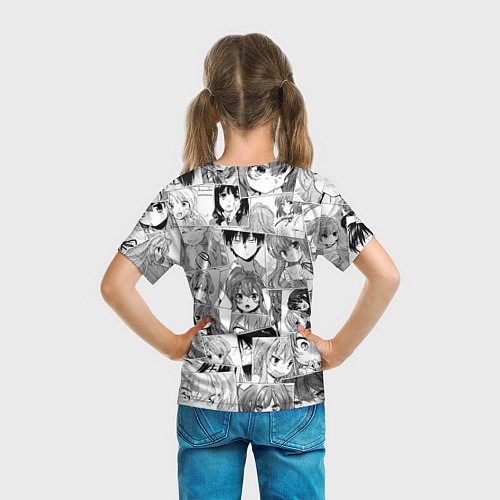 Детская футболка Toradora pattern / 3D-принт – фото 6
