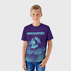 Футболка детская Uncharted Арт, цвет: 3D-принт — фото 2