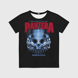 Футболка детская Pantera Domination, цвет: 3D-принт