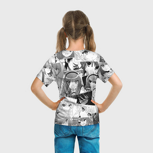 Детская футболка Ангельские ритмы паттерн / 3D-принт – фото 6