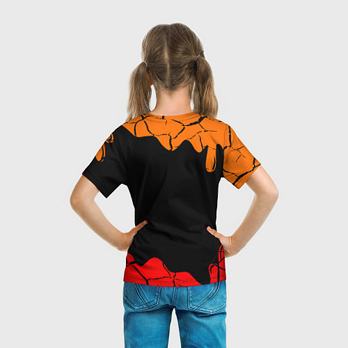 Детская футболка Half-life потёки / 3D-принт – фото 6