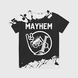 Футболка детская Mayhem КОТ Краска, цвет: 3D-принт
