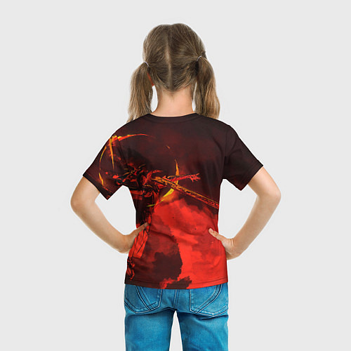 Детская футболка MALENIA - ELDEN RING ЕЛДЕН РИНГ / 3D-принт – фото 6