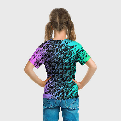 Детская футболка POPPY PLAYTIME HAGGY WAGGY - ПОППИ ПЛЕЙТАЙМ ХАГГИ / 3D-принт – фото 6