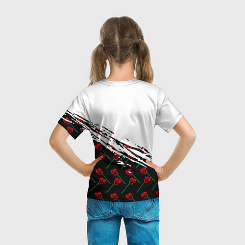 Детская футболка Payton Moormeie PYTN X ROSE / 3D-принт – фото 6