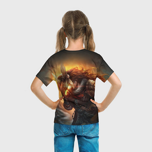 Детская футболка MALENIA - МАЛЕНИЯ ELDEN RING ЕЛДЕН РИНГ / 3D-принт – фото 6