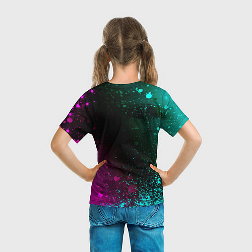 Детская футболка Юлия Россия / 3D-принт – фото 6