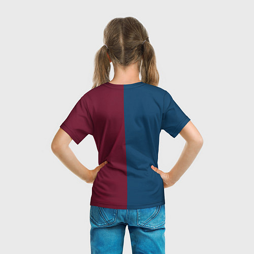 Детская футболка POPPY PLAYTIME HAGGY WAGGY AND KISSY MISSY / 3D-принт – фото 6