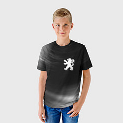 Футболка детская ПЕЖО Космос, цвет: 3D-принт — фото 2