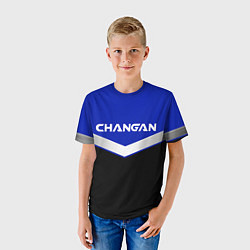 Футболка детская ЧАНГАН - CHANGAN - ФОРМА, цвет: 3D-принт — фото 2