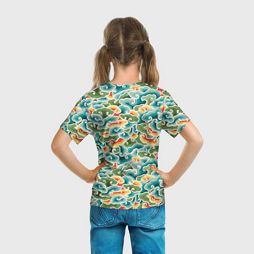 Детская футболка Восточные мотивы / 3D-принт – фото 6