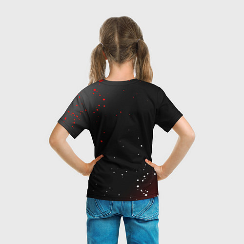 Детская футболка Undertale брызги красок / 3D-принт – фото 6