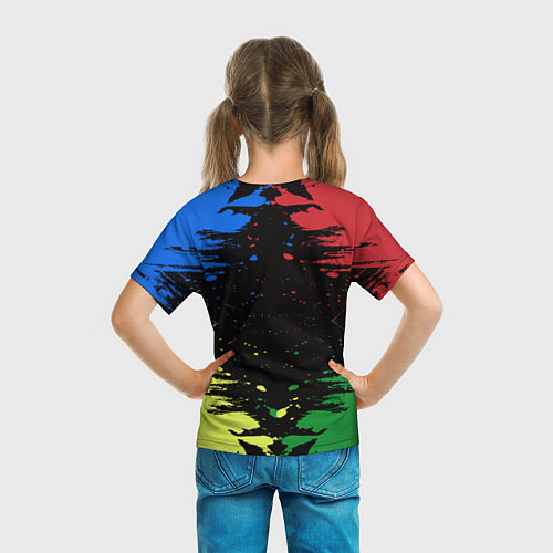 Детская футболка POPPY PLAYTIME HAGGY WAGGY Mini Huggies / 3D-принт – фото 6