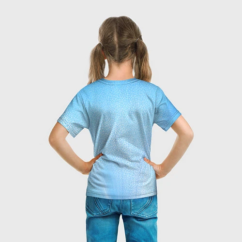 Детская футболка Скромный Хаги Ваги / 3D-принт – фото 6