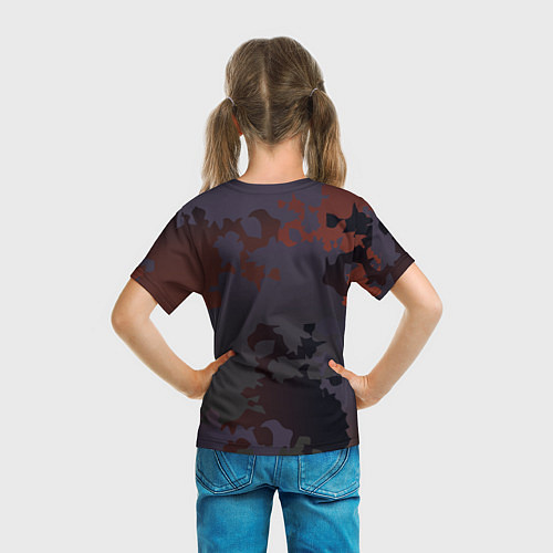 Детская футболка Токсичная лягуха / 3D-принт – фото 6