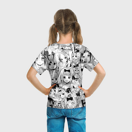 Детская футболка Госпожа Кагуя паттерн / 3D-принт – фото 6
