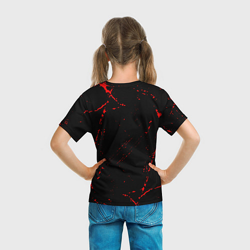 Детская футболка Quake Love Классика / 3D-принт – фото 6
