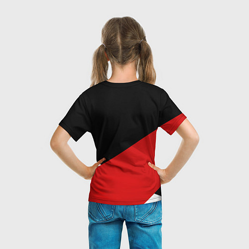 Детская футболка MAZDA МАЗДА ТРИ ЦВЕТА / 3D-принт – фото 6
