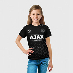 Футболка детская Ajax Champions Uniform, цвет: 3D-принт — фото 2