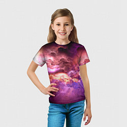 Футболка детская НЕБЕСНЫЙ УРАГАН, цвет: 3D-принт — фото 2