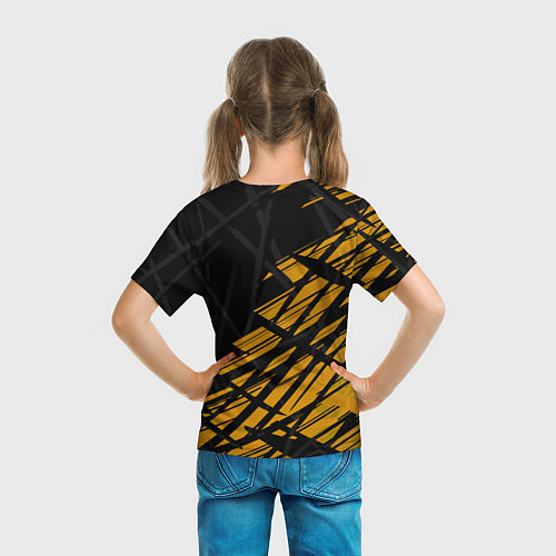 Детская футболка Chevrolet, Шевроле / 3D-принт – фото 6