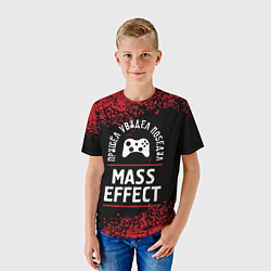 Футболка детская Mass Effect Пришел, Увидел, Победил, цвет: 3D-принт — фото 2