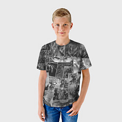 Футболка детская Тёмные души комикс, цвет: 3D-принт — фото 2