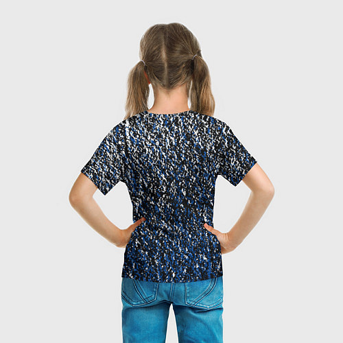 Детская футболка Челси брызги красок / 3D-принт – фото 6