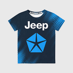 Футболка детская JEEP Абстракция, цвет: 3D-принт