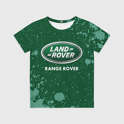 Футболка детская РЭНДЖ РОВЕР Краска, цвет: 3D-принт