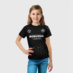 Футболка детская Borussia Champions Uniform, цвет: 3D-принт — фото 2