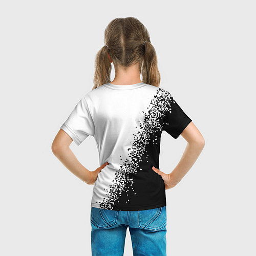 Детская футболка RUSSIAN EMPIRE - ГЕРБ Спрей / 3D-принт – фото 6