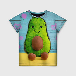 Футболка детская Avocado print, цвет: 3D-принт