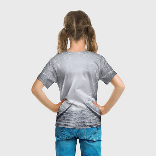 Детская футболка METRO ЛОГОТИП / 3D-принт – фото 6