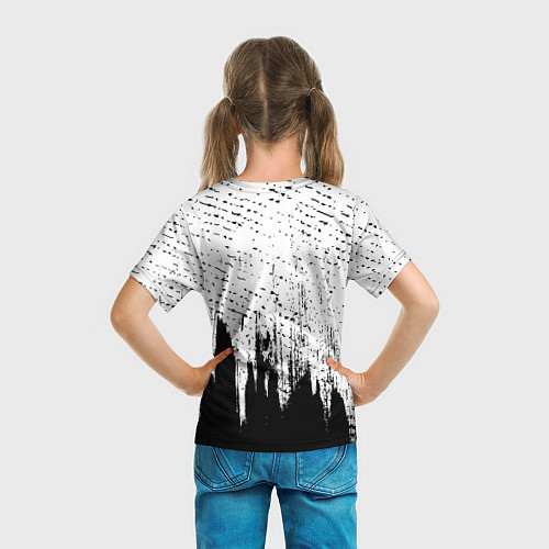 Детская футболка Рэпер Каспийский Груз в стиле граффити / 3D-принт – фото 6