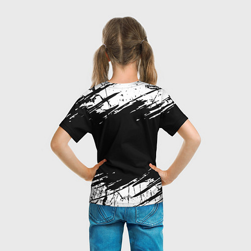 Детская футболка Chaoseum Logo Grunge / 3D-принт – фото 6
