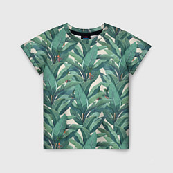Детская футболка Листья Банановых Деревьев