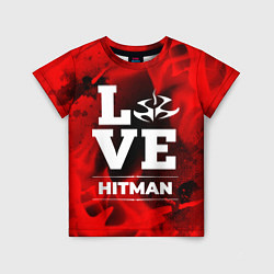 Футболка детская Hitman Love Классика, цвет: 3D-принт